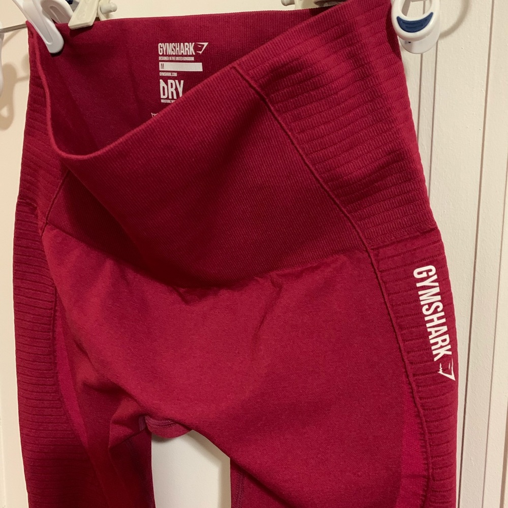 Original Gymshark Seamless full length Beet red